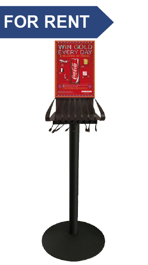 cell phone charging stations floor stand for rental